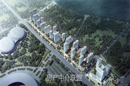 阳光河畔98平套三凤凰楼层送车库